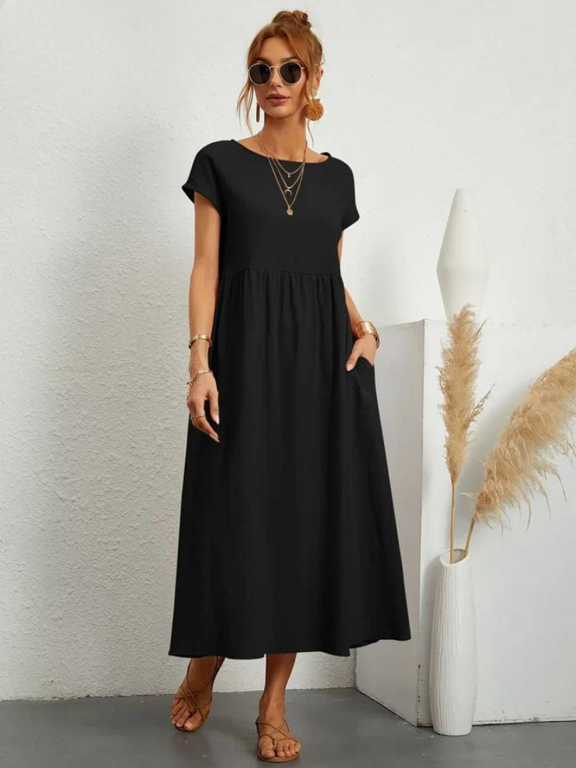 FioraLune™ | Summer Dress | Dark Green / S | Toronty Ottawa