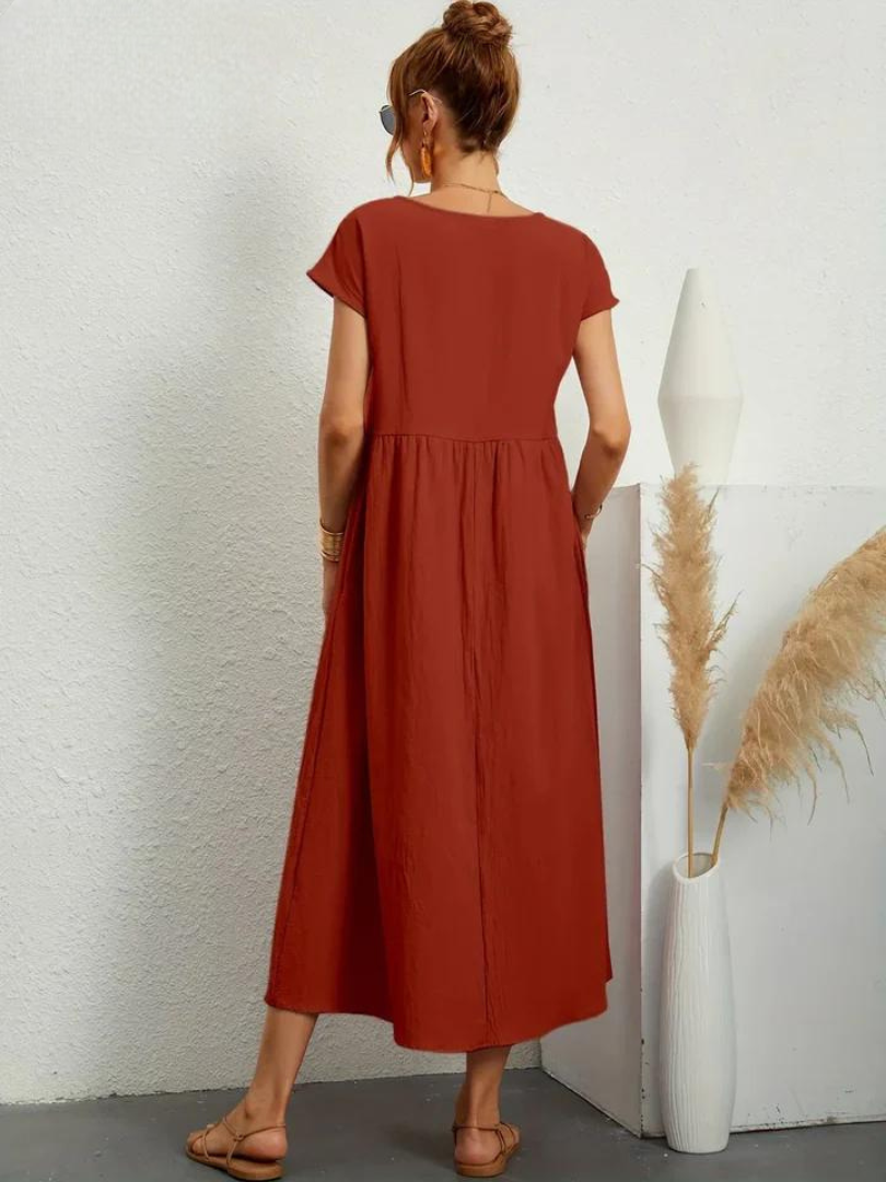FioraLune™ | Summer Dress | Dark Green / S | Toronty Ottawa