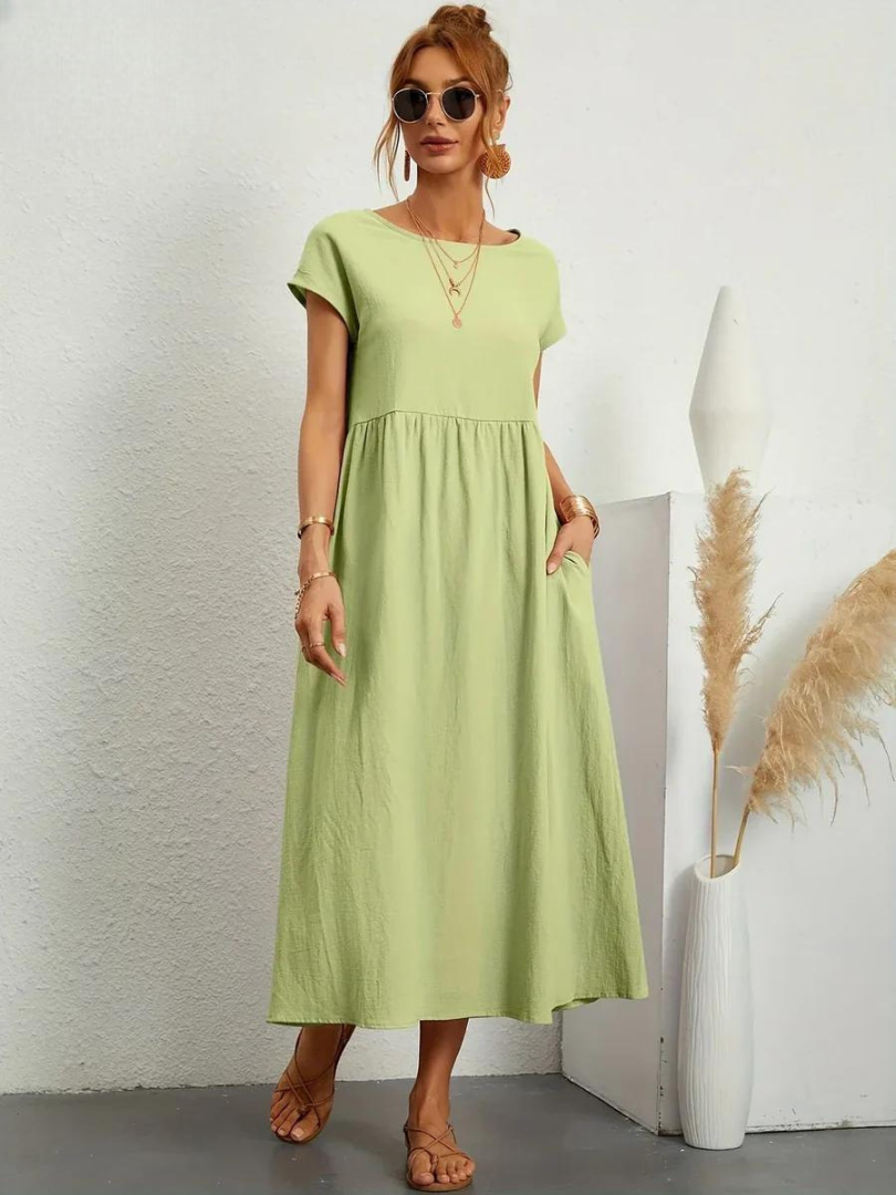 FioraLune™ | Summer Dress | Dark Green / S | Toronty Ottawa