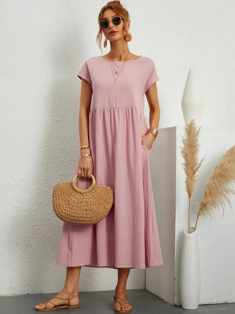 FioraLune™ | Summer Dress | Pink / S | Toronty Ottawa