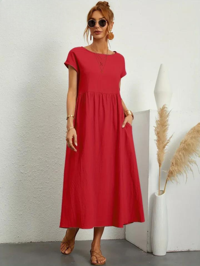 FioraLune™ | Summer Dress | Dark Green / S | Toronty Ottawa