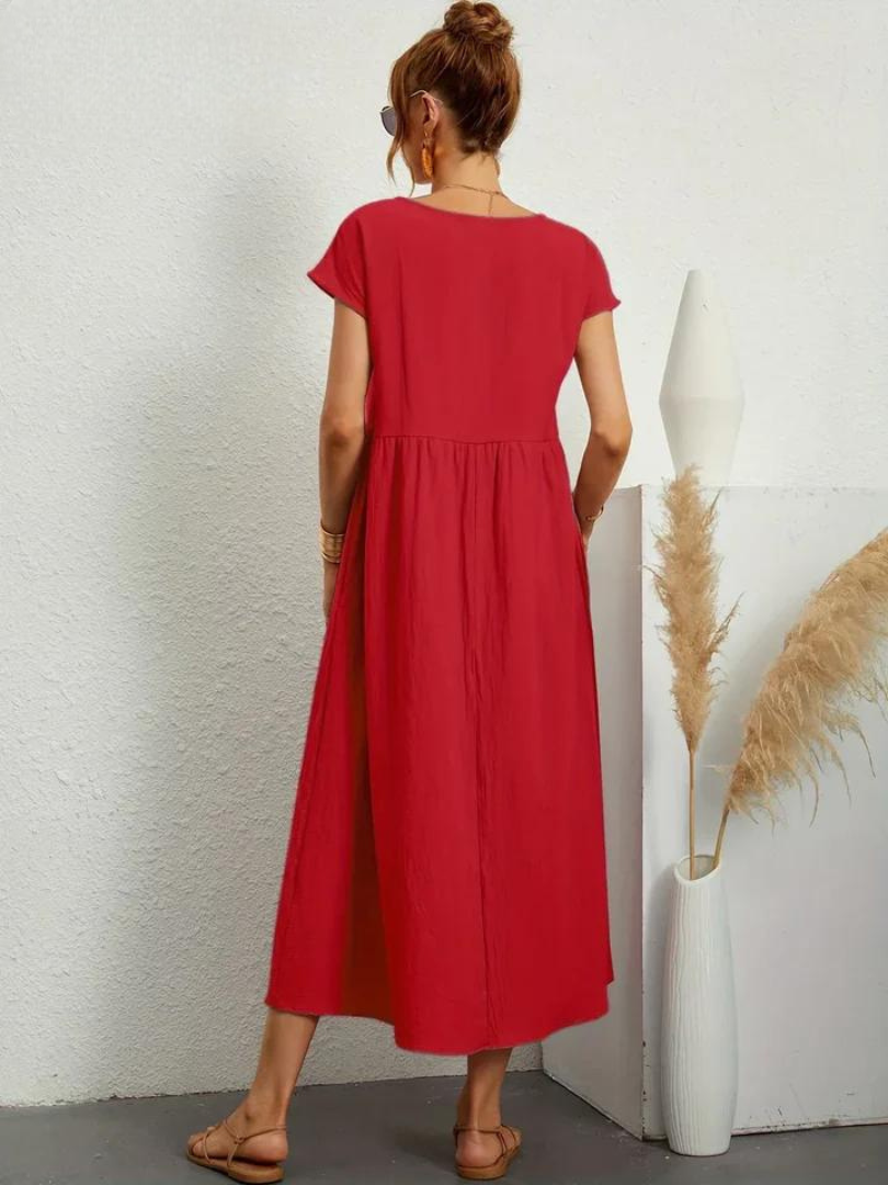 FioraLune™ | Summer Dress | Dark Green / S | Toronty Ottawa
