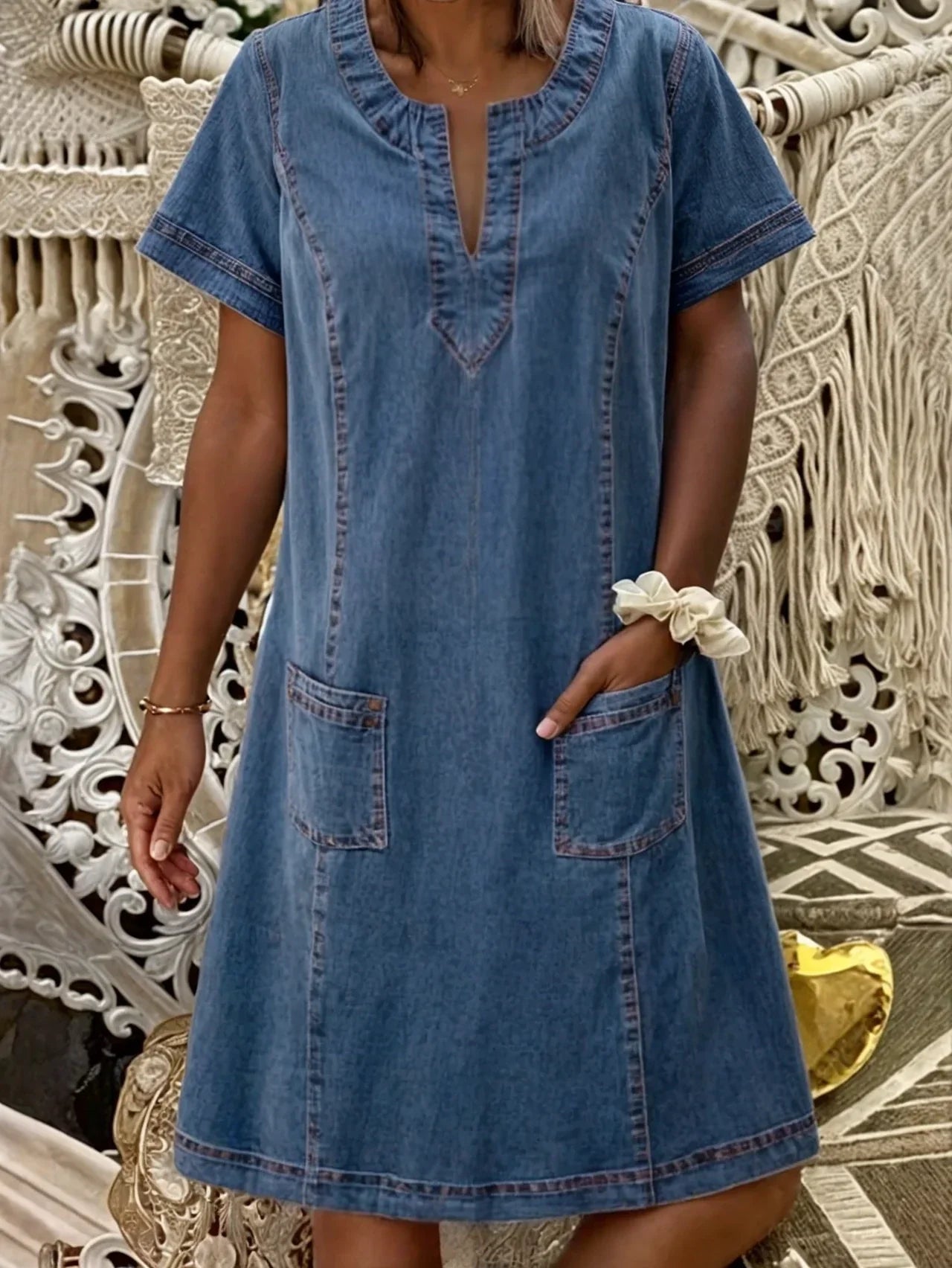 Marlowe Toronto™ | Everyday Dress | Blue / S | Toronty Ottawa
