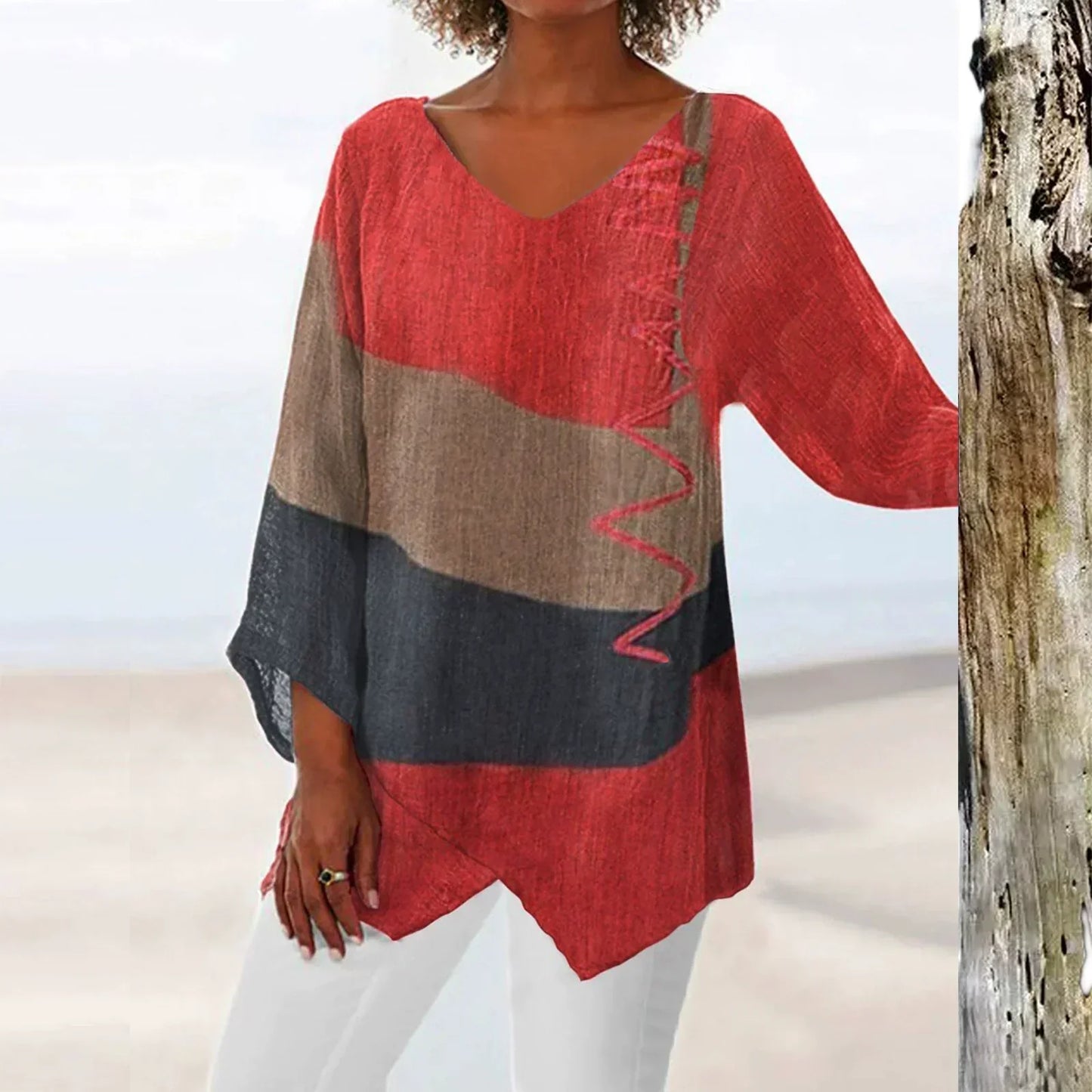 Arista™ | Artistic V-Neck | Red / S | Toronty Ottawa