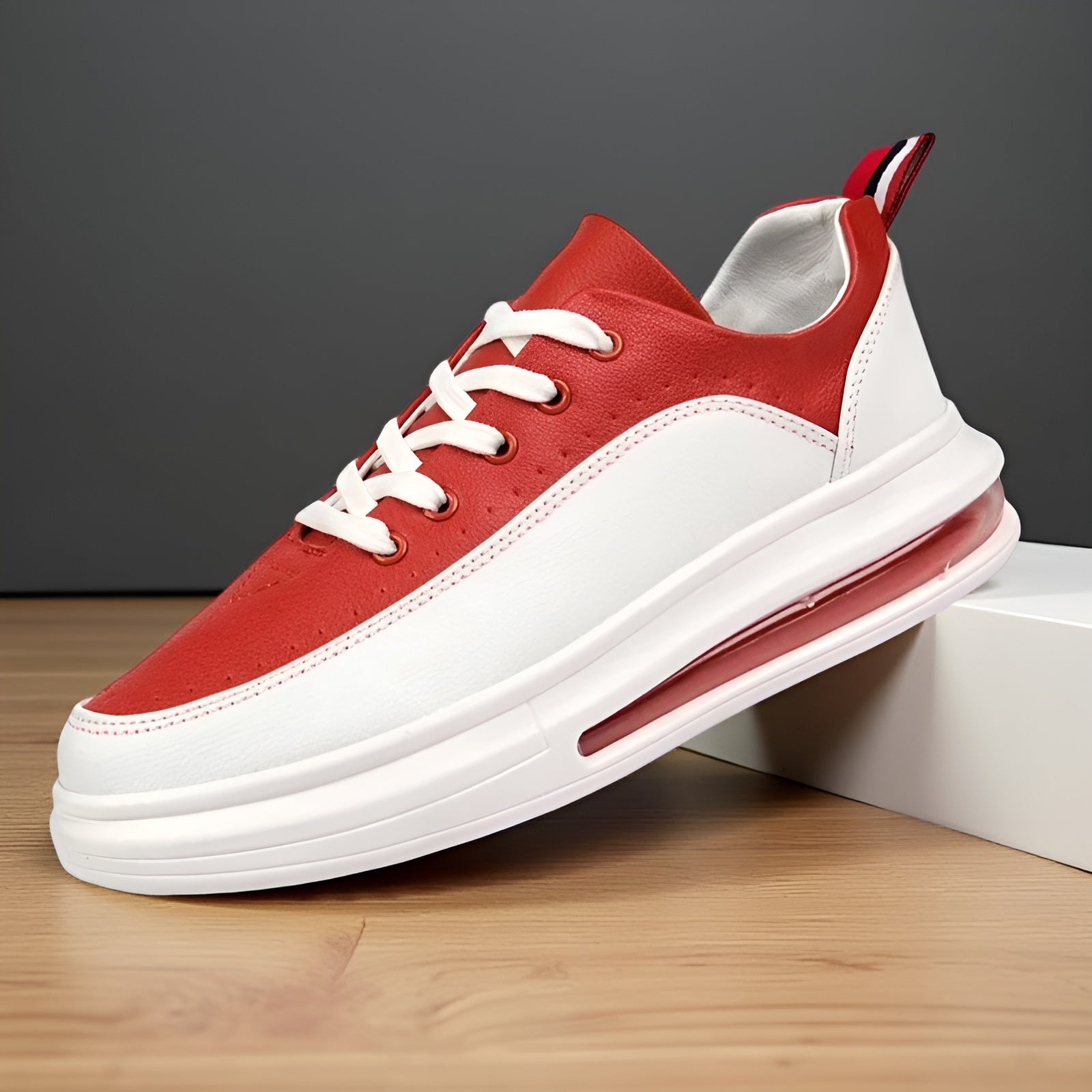 UrbanPulse™ | Airwave Sneakers | Red/White / 5 | Toronty Ottawa