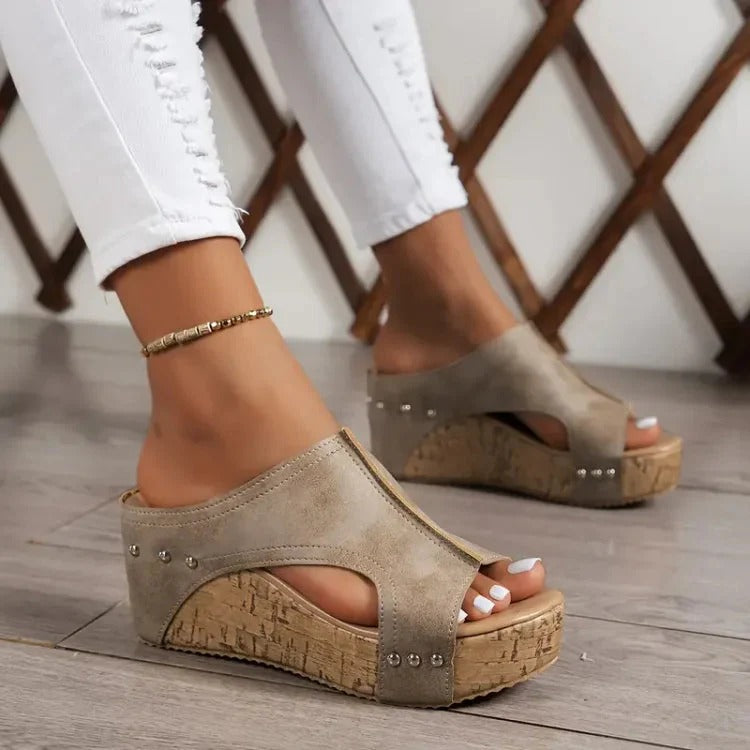 Celina Support Wedge Sandals