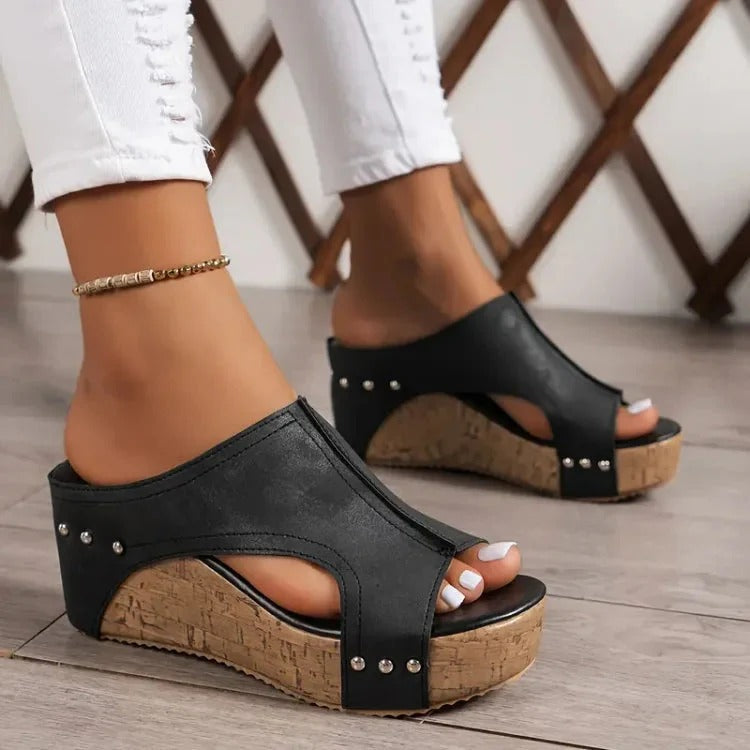 Celina Support Wedge Sandals