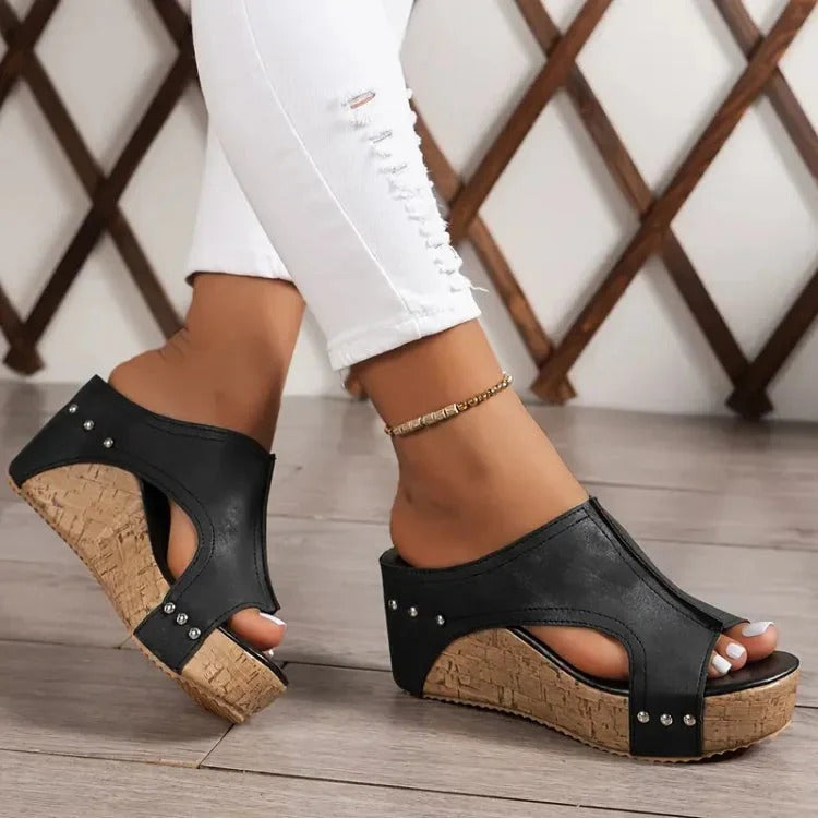 Celina Support Wedge Sandals