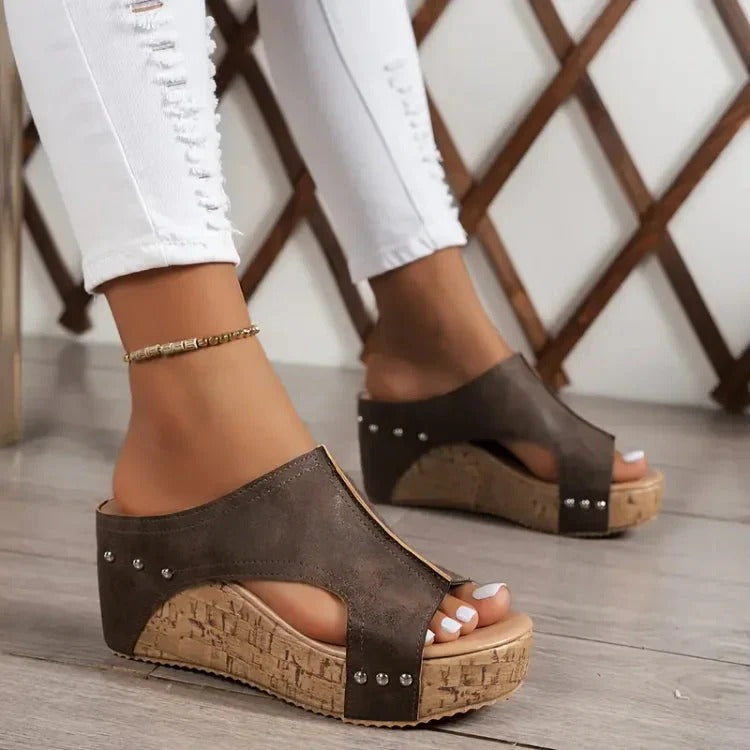Celina Support Wedge Sandals