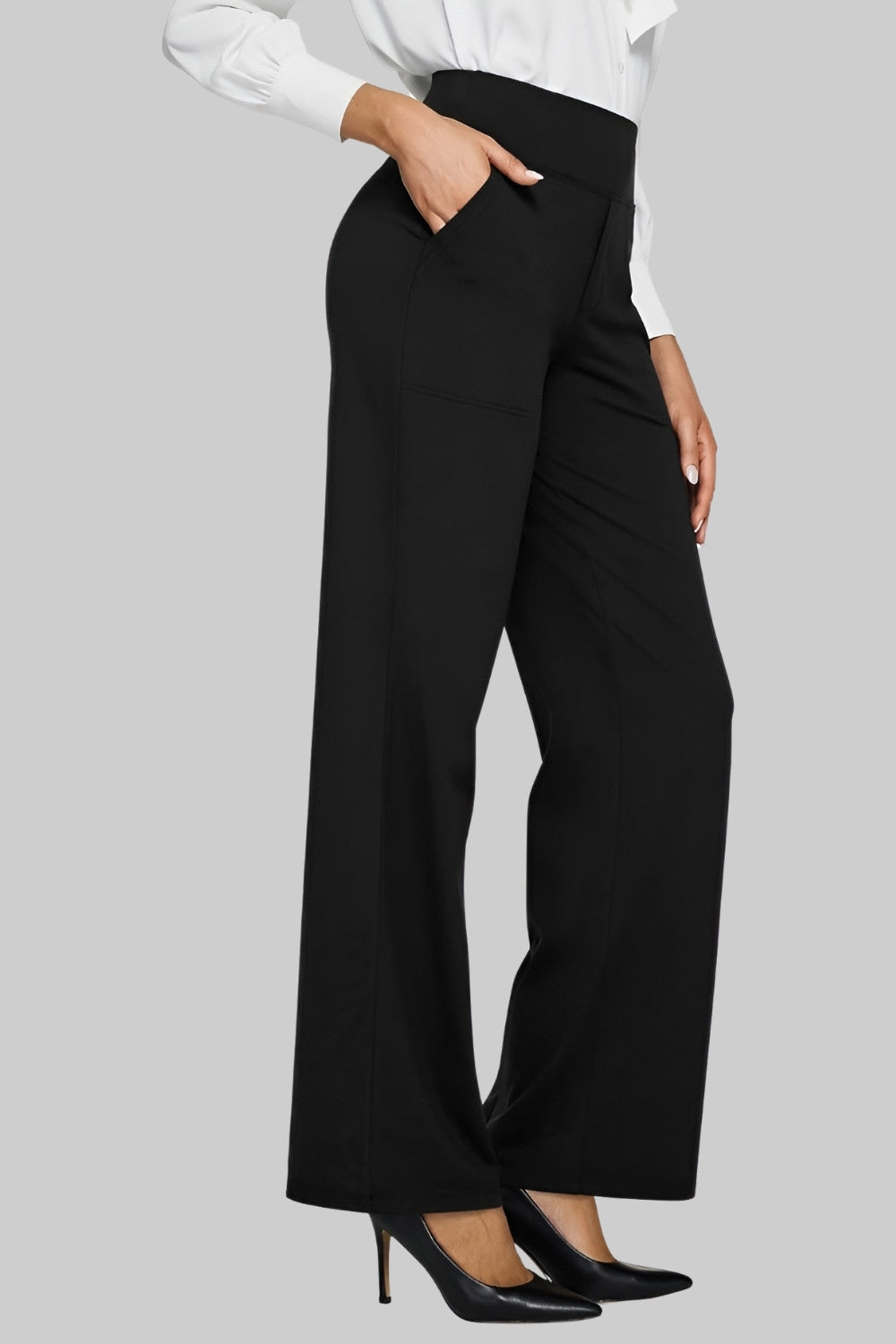 Livia™ | Stretch Pants | Taupe / S | Toronty Ottawa
