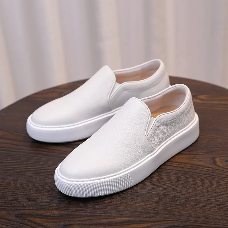 LuxeStep™ | Genuine Leather | Wit / 6.5 | Toronty Ottawa