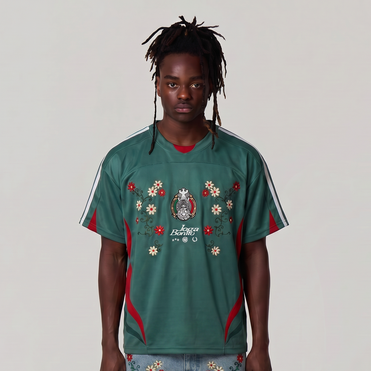 Nova Modern Embroidered Jersey