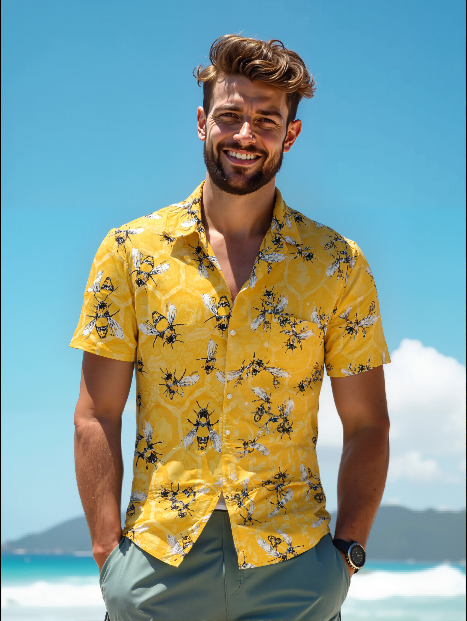 Bee Men™ | Sleeve Shirt | Long Sleeves / S | Toronty Ottawa