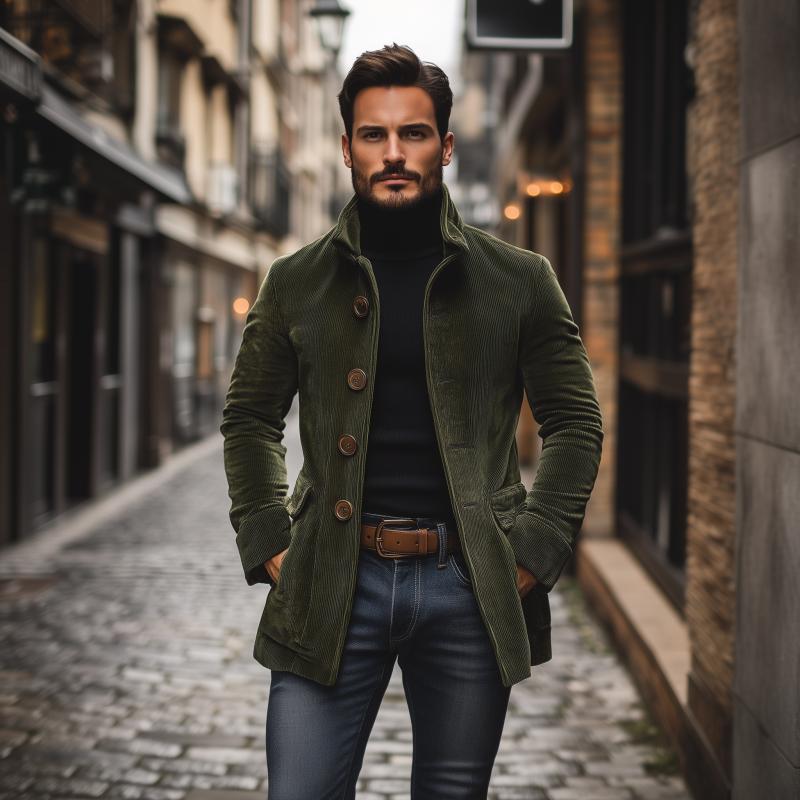 Bexley™ | Collar Coat | Army Green / S | Toronty Ottawa