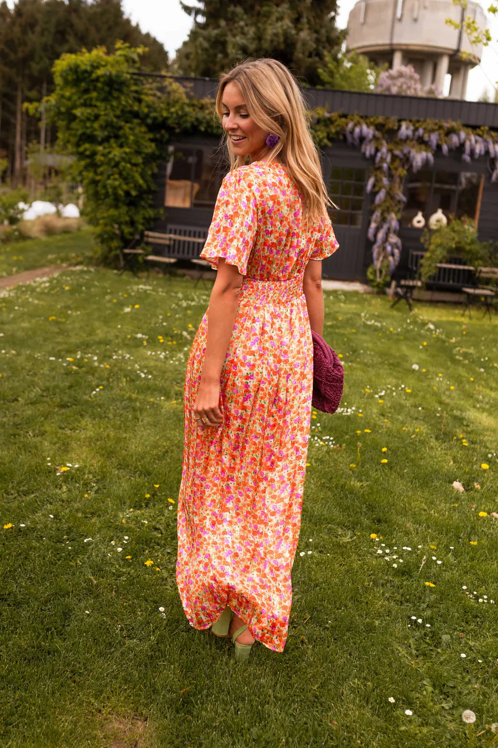 Vivian™ | Bloom Dress | Orange / S | Toronty Ottawa