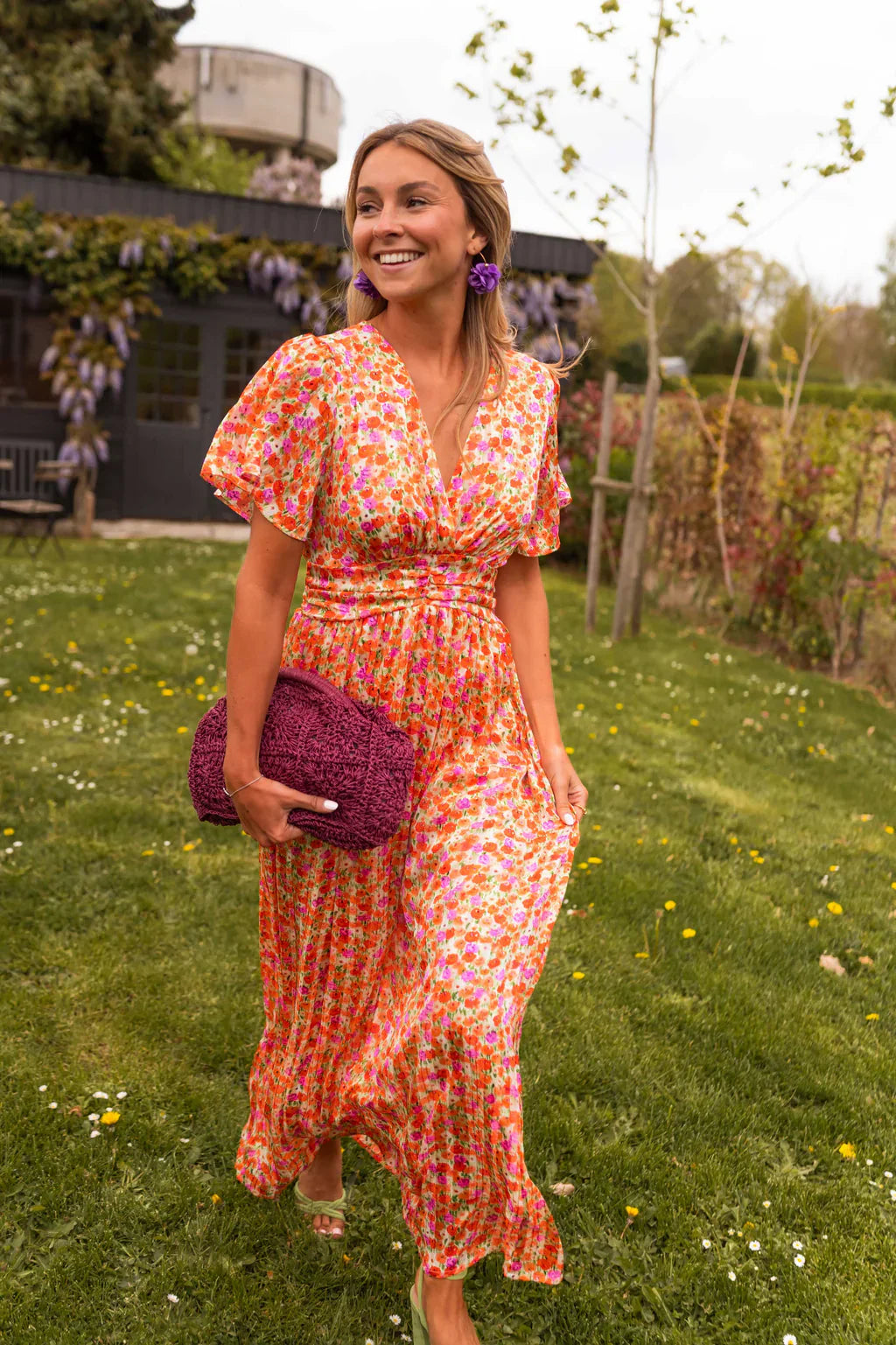 Vivian™ | Bloom Dress | Orange / S | Toronty Ottawa