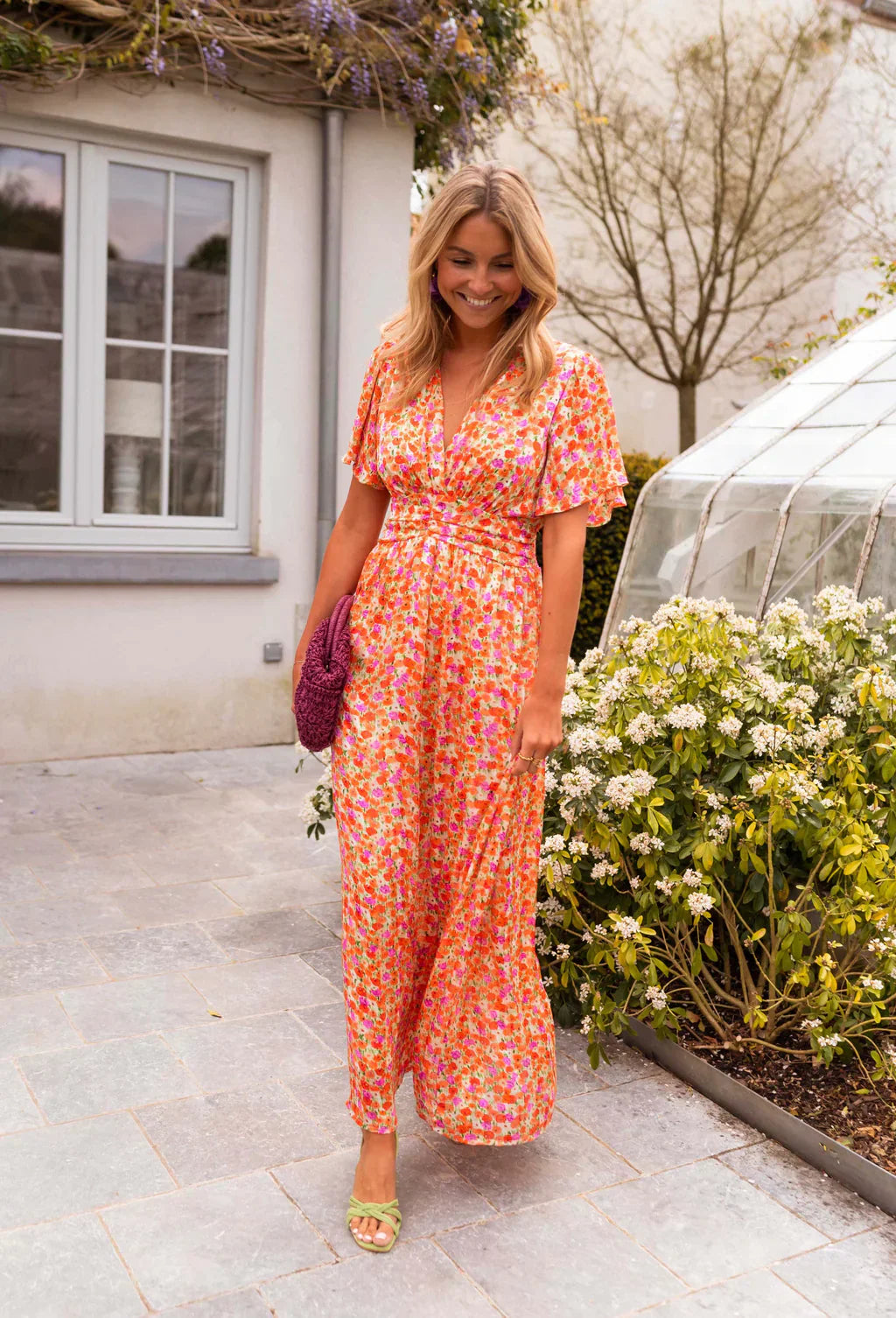 Vivian™ | Bloom Dress | Orange / S | Toronty Ottawa