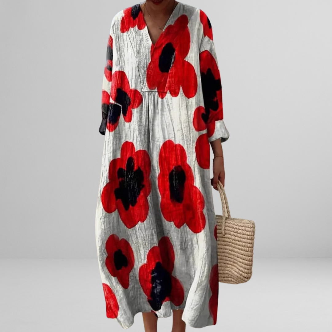 Suri™ | White Dress | Red White / XS | Toronty Ottawa