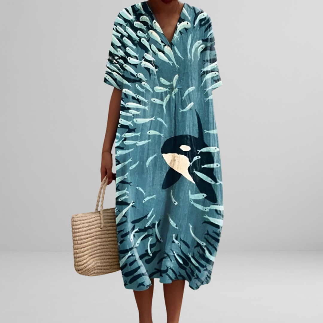 Naya™ | Long Dress | Blue / XS | Toronty Ottawa
