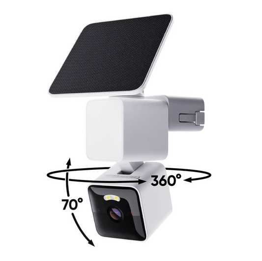 Alden Solar Security Camera Light