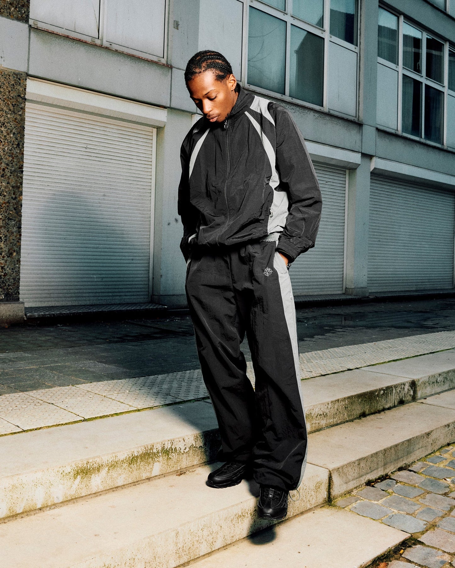 Marin Soft-Touch TRACK JACKET V3 BLACK GREY