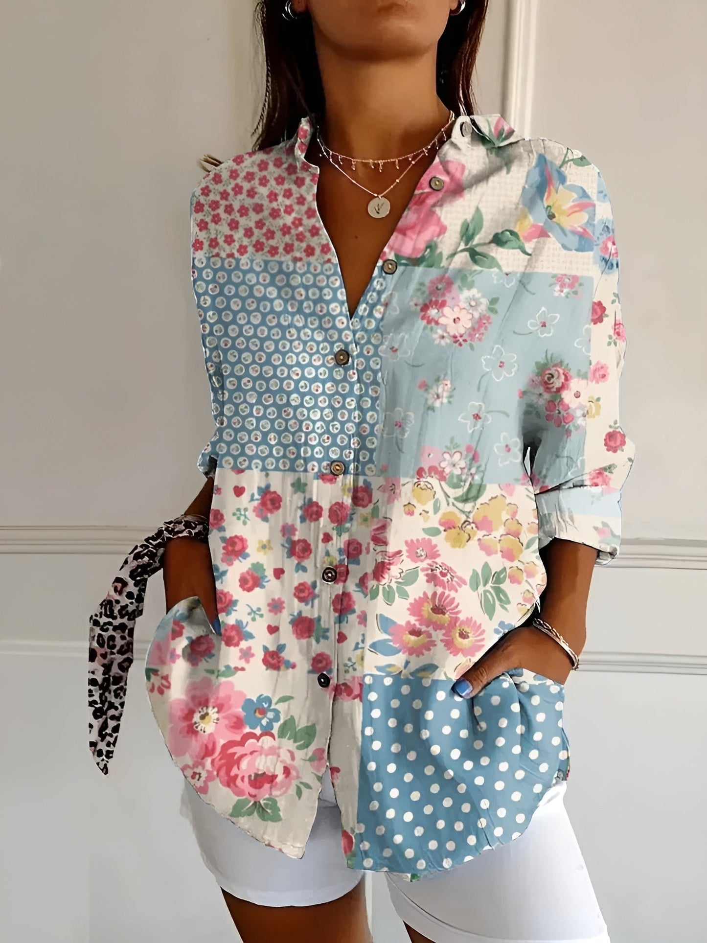 Julia™ | Everyday Blouse | Blue / S | Toronty Ottawa