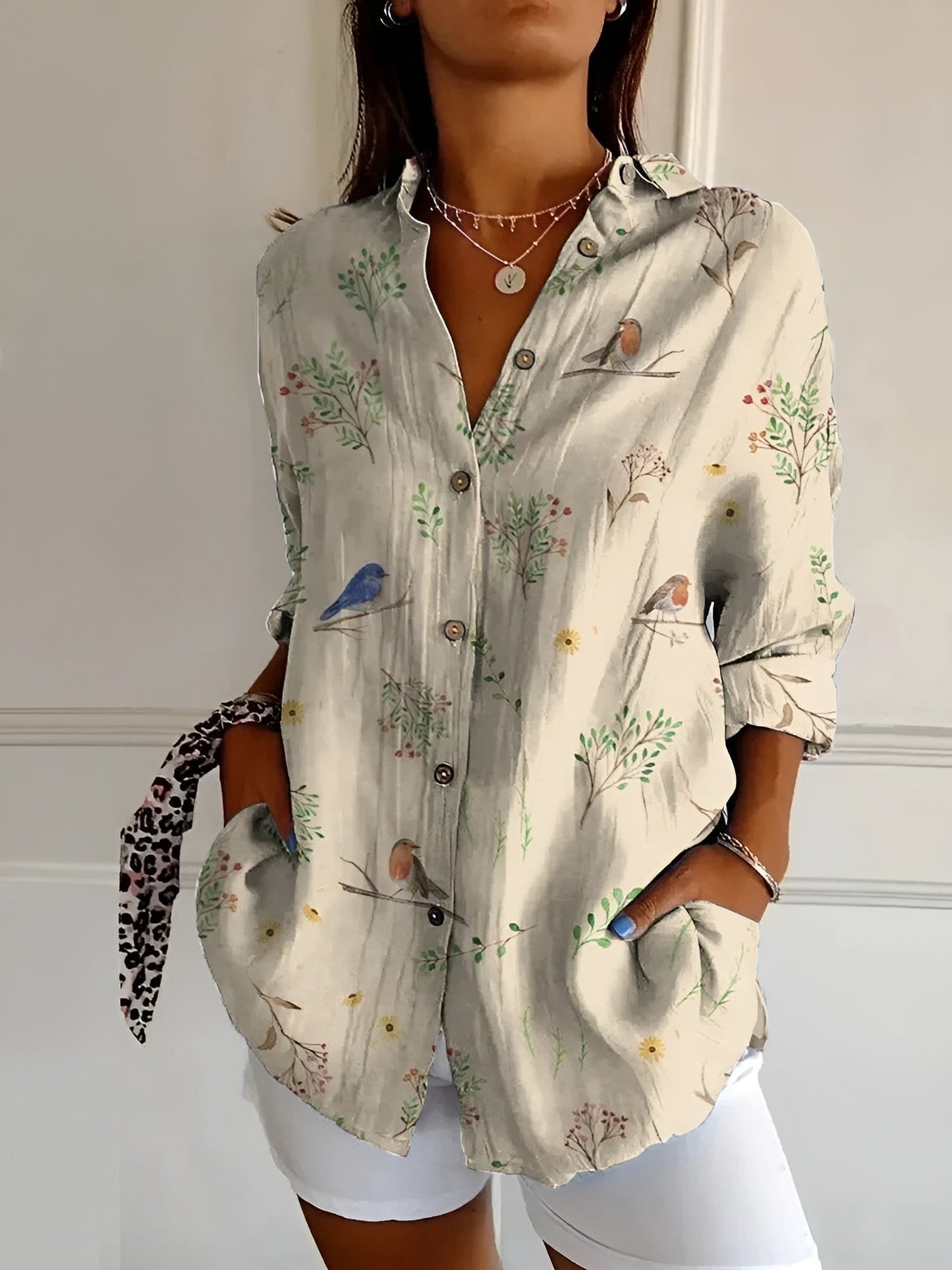 Julia™ | Everyday Blouse | Beige / S | Toronty Ottawa