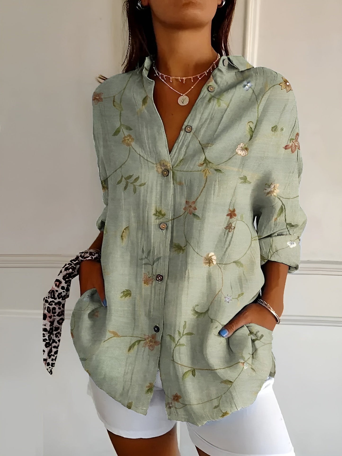 Julia™ | Everyday Blouse | Green / S | Toronty Ottawa