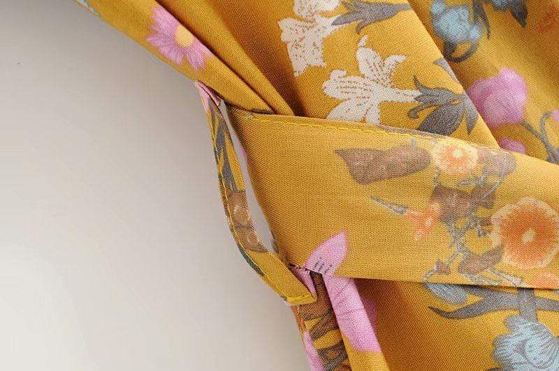 Nomada™ Kimono™ | Bohemian Ease | Yellow / S | Toronty Ottawa