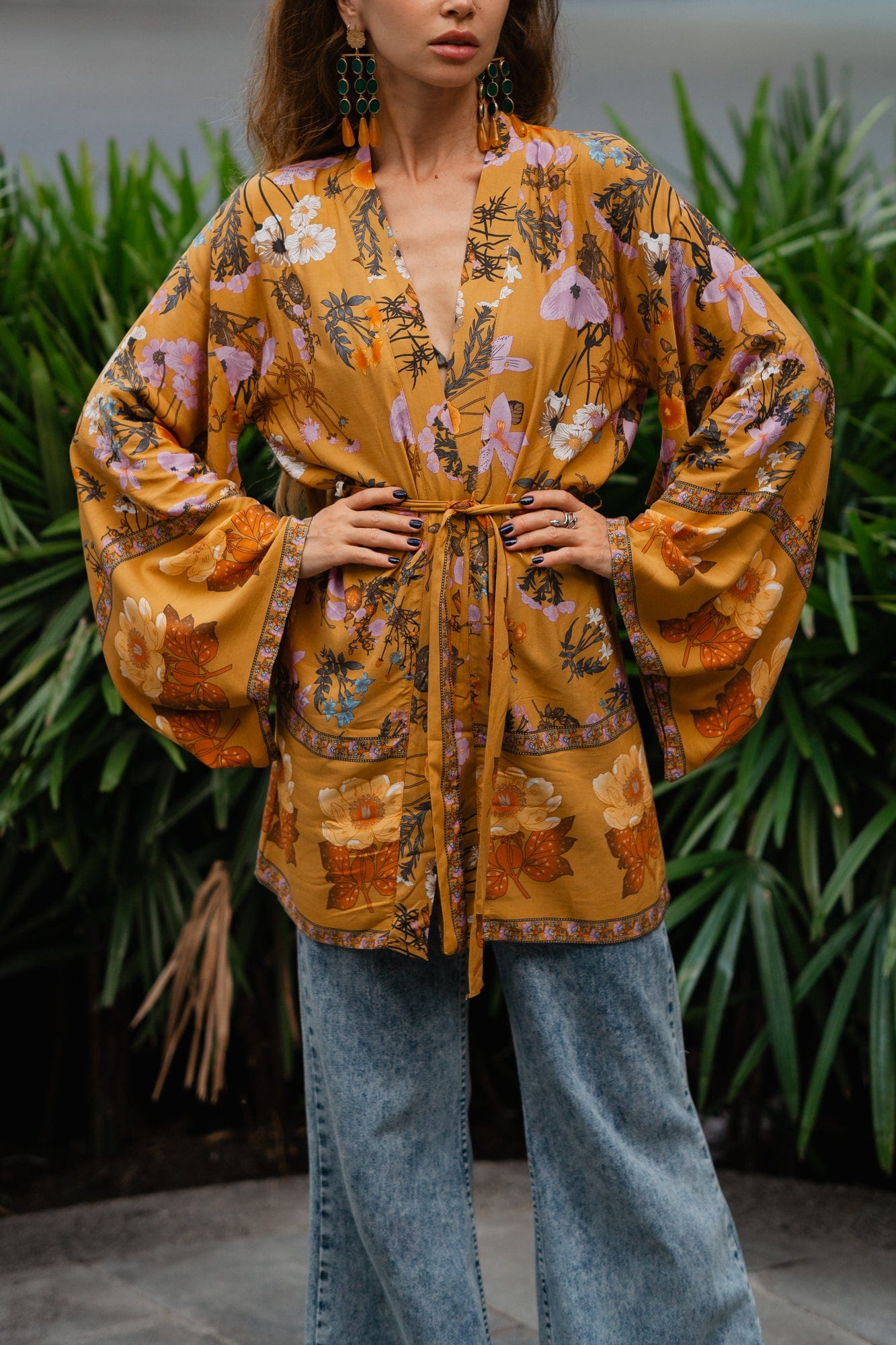 Nomada™ Kimono™ | Bohemian Ease | Yellow / S | Toronty Ottawa