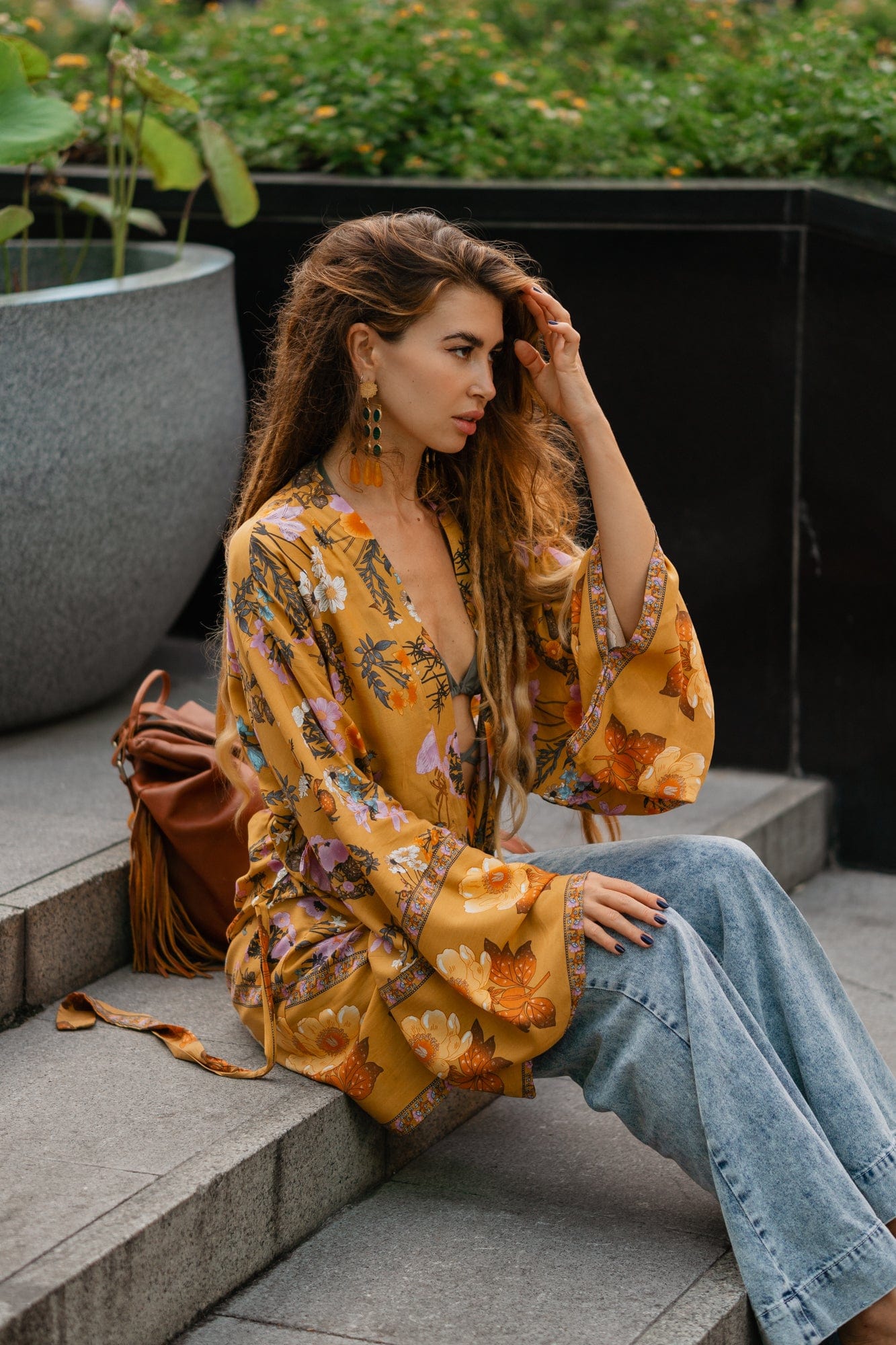 Nomada™ Kimono™ | Bohemian Ease | Yellow / S | Toronty Ottawa